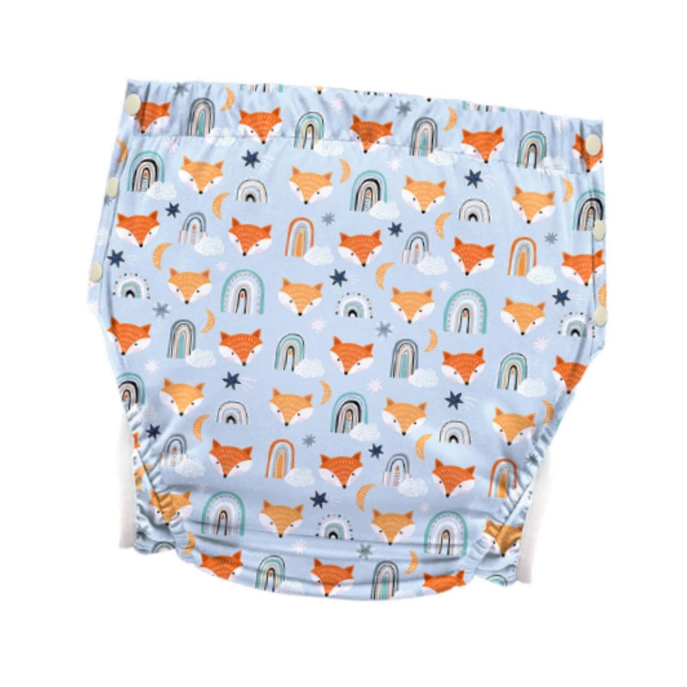 Adults Diaper Wrap Cover Anti Leakage Briefs Sturdy Reusable includes Snaps