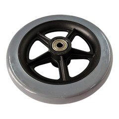6/8 Inch Caster Universal Front Wheel Solid Tire Wheel Wheelchairs Accessories