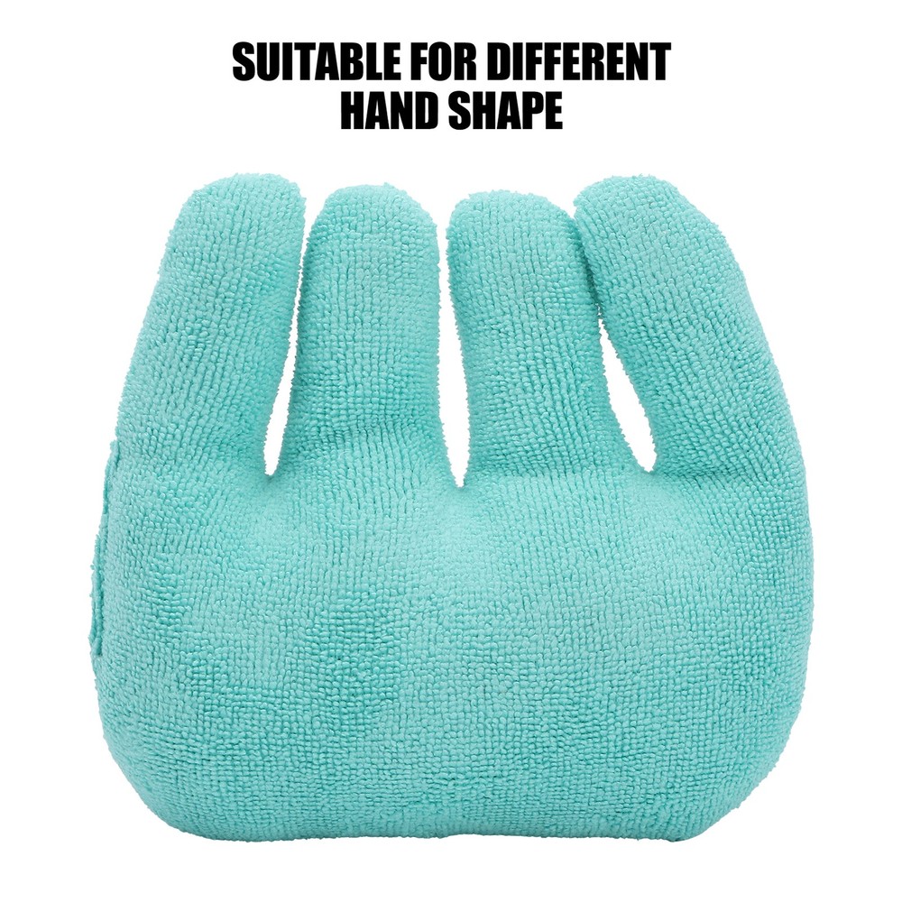 1 Finger Separator Soft Hand Grip For Hand Contracture Relief Light Green
