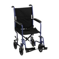 Nova 327/329 Transport Wheelchair Lightweight 19-lb Transport Chair 2 Sizes