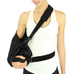 Shoulder Abduction Sling – Injury Support Immobilizer, Pain Relief Arm Pillow, R