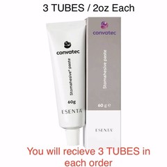 Convatec Esenta Stomahesive Paste 3 PACK / 2oz Each. Free Shipping! New Design