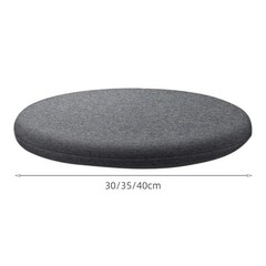 Soft 30~40cm Round Stool Cushion Foam Padded Chair Pad Anti-Slip Seat Cus