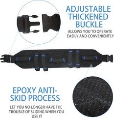 Gait Belts Transfer Belt for Seniors with 7 Handles, Gate Belt for Elderly Lift
