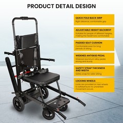 Motorized Climbing Wheelchair Stair Lifting Stair Lift Chair Elevator Elderly
