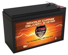 VMAX63 12 Volt 10Ah AGM SLA Battery REPLACES Sunnyway SW1270-F2 battery