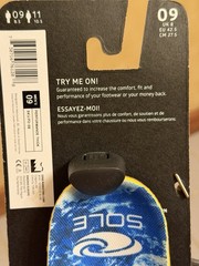 SOLE Performance Thick Insoles Custom Moldable Orthotic Arch Plantar Fasciitis