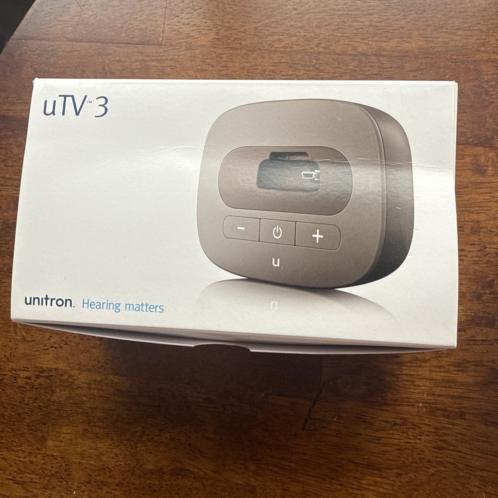 Unitron uTV3 + Uditect 3 Wireless TV Transmitter & Charging Dock Base