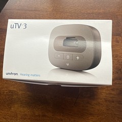 Unitron uTV3 + Uditect 3 Wireless TV Transmitter & Charging Dock Base