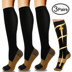 S/M L/Xl 2XL Wide Calf Plus Size Compression Socks Women Men 20-30mmhg