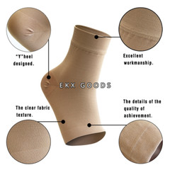 Best Plantar Fasciitis Ankle Support Sleeve Foot Pain Compression Heel Sock S-XL