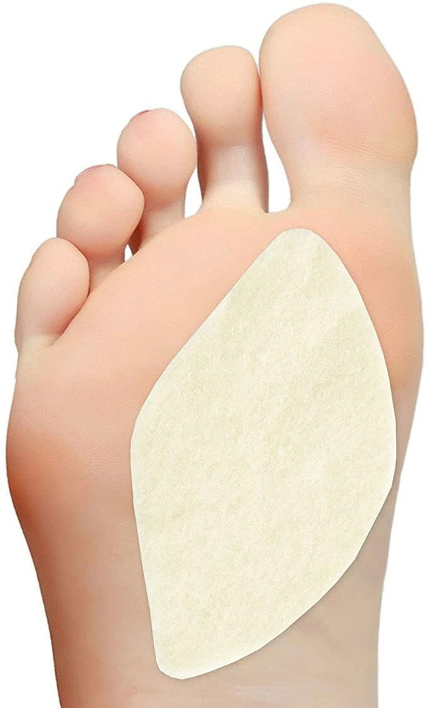 New Steins 2-Pack 1/4” Steins Felt Metatarsal Pads #40, 1/4” Thick Made in USA