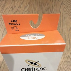Aetrex Compete L400 Orthotic Insoles Full Length Anti-Microbial Women US 9