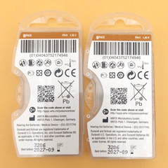 Duracell Activair Hearing Aid Batteries Model 312 2-Packs of 8 Easy Tab Exp09/27