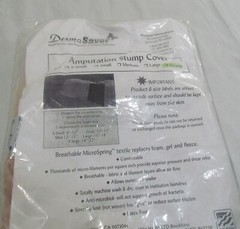 NEW DermaSaver Amputation Stump Cover XL Extra Large 2D2