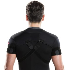 Kuangmi Adjustable Back Shoulder Corrector Support Brace Belt Posture Therapy