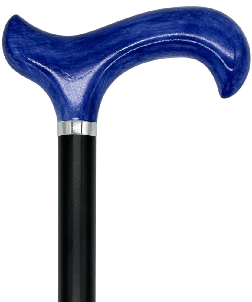 Tall Adjustable Classy Cane in Blue 29″ to 39″