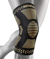 NEENCA Copper Knee Braces for Knee Pain Relief – 2 Pack Knee Sleeves Set, Kne…