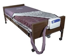 NEW MATTRESS SYSTEM, Drive Medical Med Aire Low Air Loss Mattress System #14027