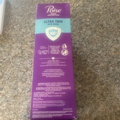 Poise Fresh Protection Pads Level 4 Absorbency Long 54 Count W/ Freshsens