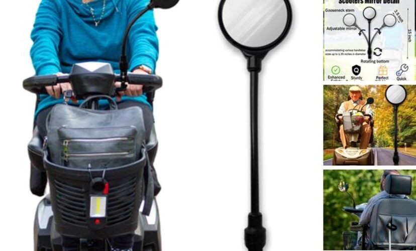 Mobility Scooter Accessories black 15 inches (length) x 3.5 inches (diameter)