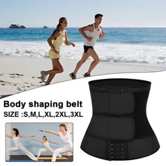 Men’s Sauna Suit Sweat Vest Neoprene Waist Trainer Tank Top T-Shirt Body Shaper