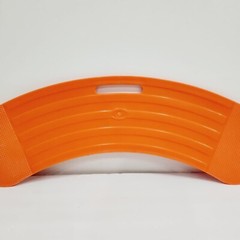 Beeveer Slide Board with Handles – Patient Transfer Assist Device 330 lb, Orange
