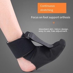 1Pcs Sock Support Dorsal Drop Foot Brace Soft Stretching Boot Splints Size1586