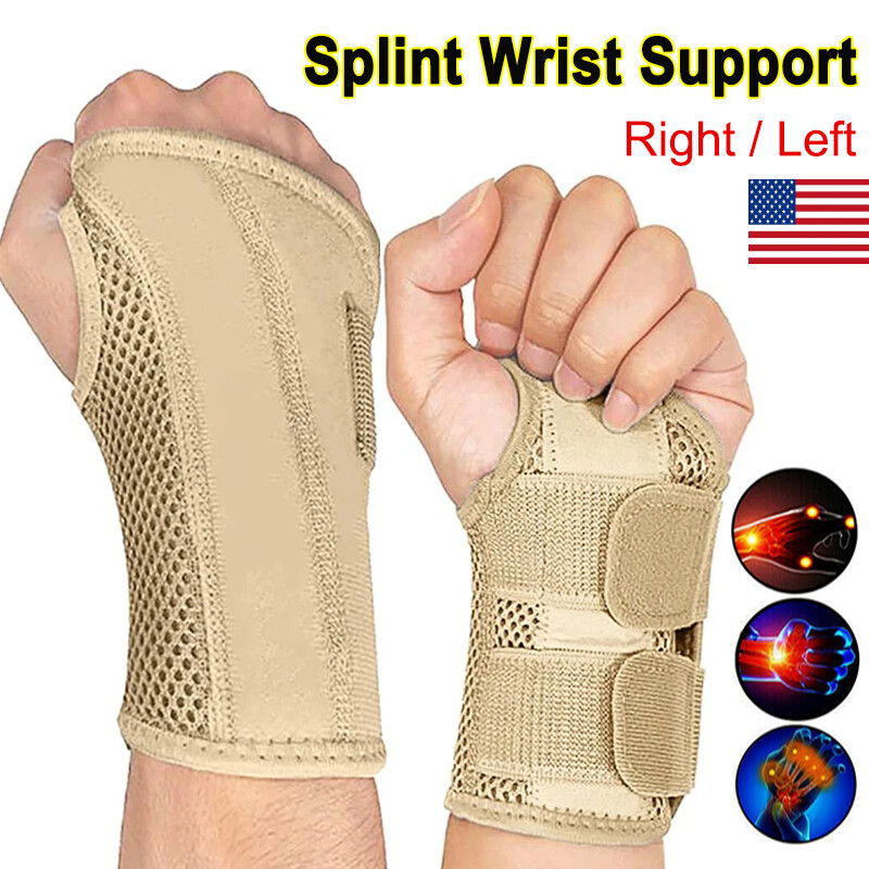 Left Right Hand Wrist Support Brace Splint Carpal Tunnel Sprain Arthritis Pain