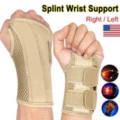Left Right Hand Wrist Support Brace Splint Carpal Tunnel Sprain Arthritis Pain