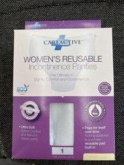 Careactive Reusable Incontinence Panties Size large