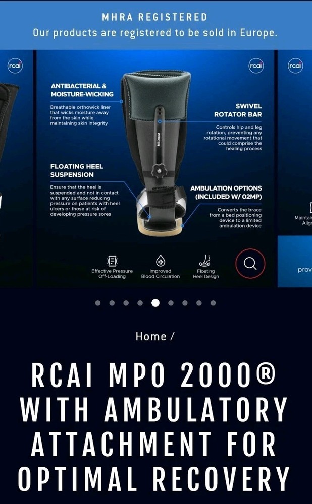RCAI MPO 2000 Active with Ambulatory Attachment, Medium