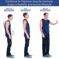Posture Corrector Upper Back Support Brace for Neck & Shoulder Pain Relief – Uni