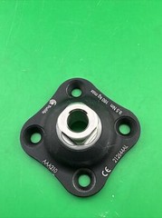 Trulife Aaa210 Prosthetic 4 Hole Pyramid Plate. Prosthetic Plate. Black