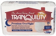 Tranquility Premium OverNight Adult Pull On Underwear Medium 34“-48“ -36/Pack