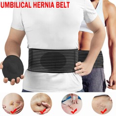 Umbilical Navel Hernia Belt Abdominal Support Binder with pad for Men and Women