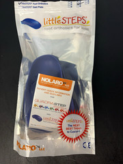 littleSTEPS Kids Foot Orthotics Insoles Blue size 6 Flat Feet Posture Support