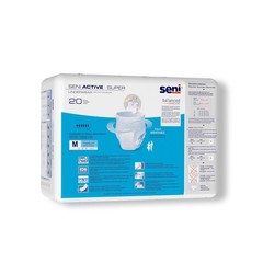 Seni Disposable Underwear Medium Moderate to Heavy 20 Ct