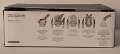 Lunderg Hassle Free Commode Liners Disposable Bedside. Commode Liners, 50 Count