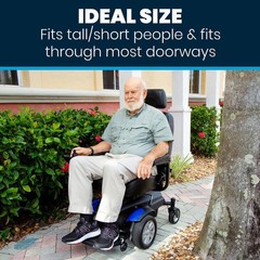 ELECTRIC WHEELCHAIR MODEL V;Key Specs: Top Speed: 4 mph Maximum Drive Range Pe