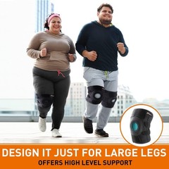 Plus Size Knee Brace for Women and Men,Extra Large Knee Braces for Knee Pain Plu