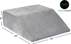 Memory Foam Leg Rest Pillow for Blood Circulation, Foot/Ankle Swelling & Injury