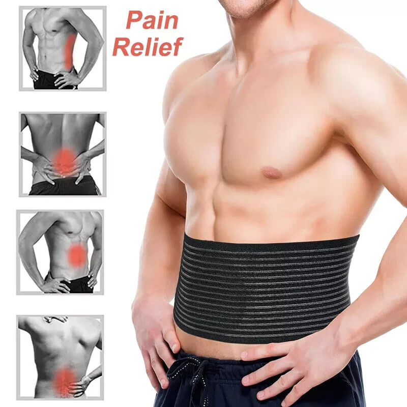 Umbilical Hernia Belt for Men & Women Abdominal Binder Belly Button Girdle US