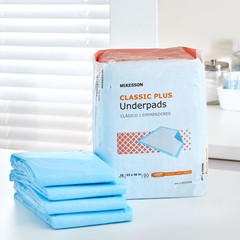 150 McKesson Adult Bed Chair Urinary Incontinence Disposable Underpads 23×36″