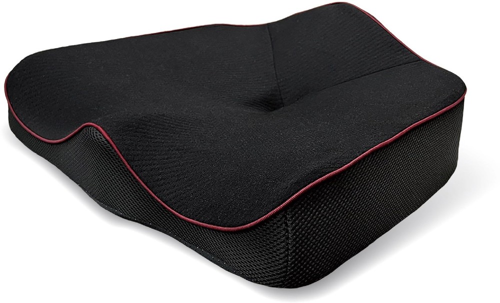 MORIPiLO Pelvic Support Cushion, Memory Foam, Seat Cushion, Posture Correction,