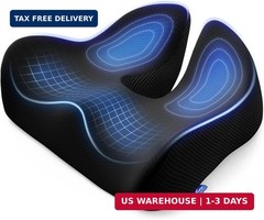 ZIKEE 6″ Thickened Donut Pillow Seat Cushion for Hemorrhoid Pain Relief | Ergono