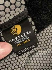 Corflex Outlast Lace Align Spine Lumbar Orthosis Back Brace Sm / Med $279 MSRP