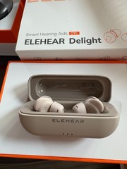 ELEHEAR Delight Smart Hearing aid set*1 gold series preowned