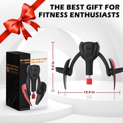 3rd Gen Thigh-Train 0-100 lbs Adjustable Resistance Inner Thigh Train Black