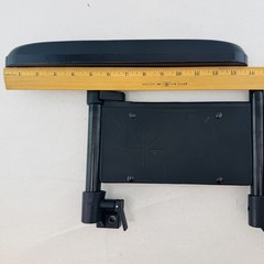 Ki Mobility Wheelchair Padded Arm Rests Pair with Side Guards Adjustable